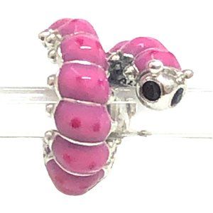Pandora Charms Silver Cute Curled Caterpillar Charm 790762C01